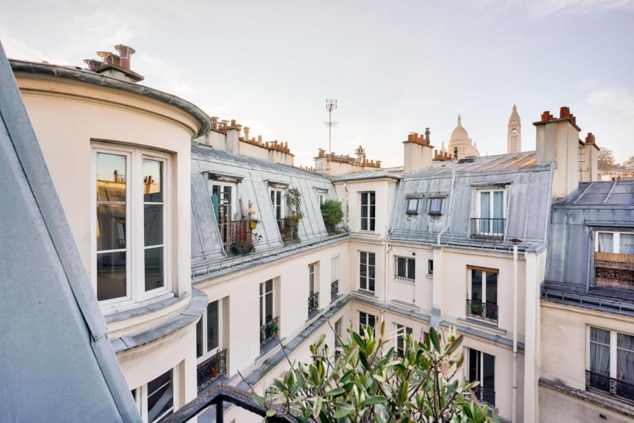 Bright Apartment For 4 People - Paris 18 Exterior foto