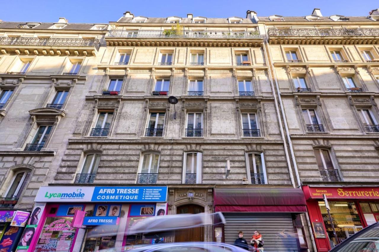 Bright Apartment For 4 People - Paris 18 Exterior foto